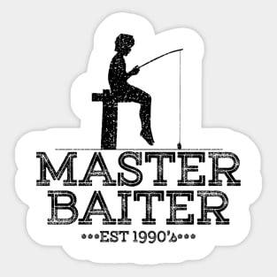 Funny Fishing Master Baiter Sticker